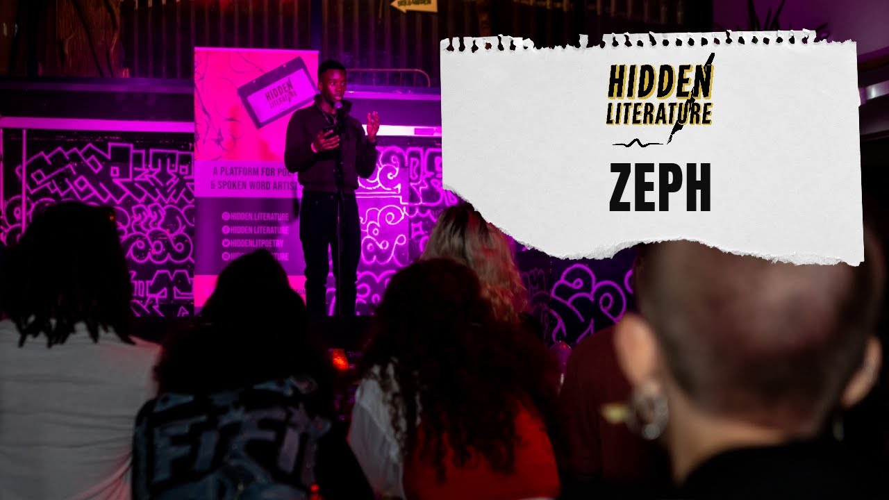 Zeph Performs at Hidden Literature MY WORD! Open Mic London