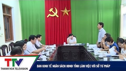 Bộ phận 1 cửa sở tư pháp thanh hóa năm 2024