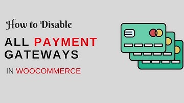 Disable all payment methods in WooCommerce
