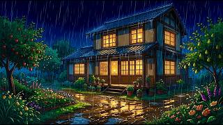 Heavy Rain Outside… She Cooked Dinner Alone in a Village Guest House 🌧️| Cozy ASMR Story