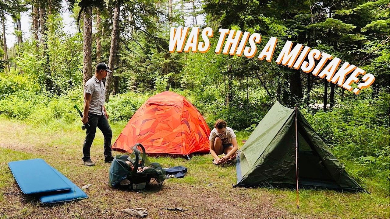 Tent camping with our BABY in Montana