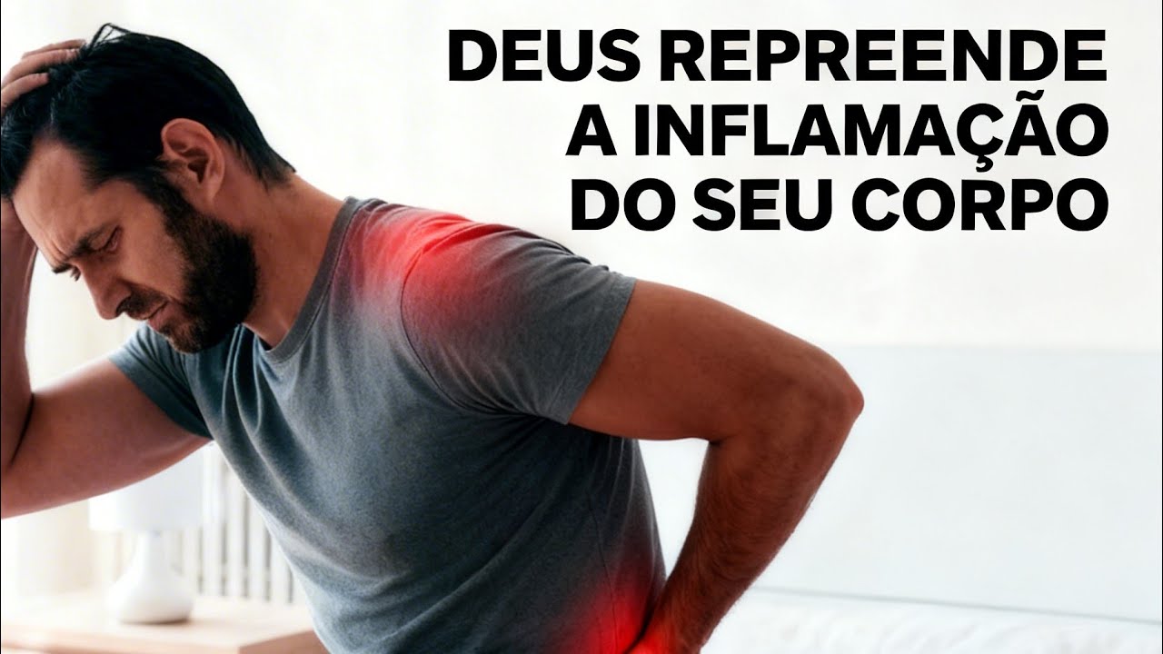 DEUS tira essa inflamação do seu corpo, as dores vão sumir‼️Escuta com atenção.