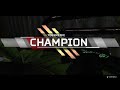 Amazing win in Apex Legends