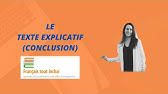 La Conclusion D Un Texte Descriptif Francais Alloprof Youtube