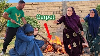 Rural life, Aya, the second woman's carpet was burned by Jesus