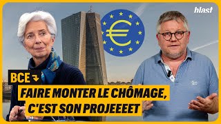 BCE : FAIRE MONTER LE CHÔMAGE, C’EST SON PROJEEEET