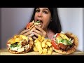 ASMR | CHICKEN GYROS & FRIES | MUKBANG | EATING SOUNDS