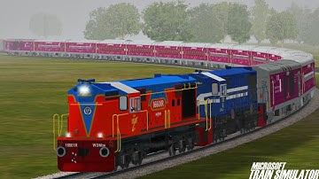 Loco Failed of Pilgrims Special Train Rescue in MSTS Open Rails | Journey Part 1