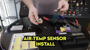 ECUMaster Air Temp Sensor Install How To