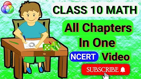 CBSE Class 10 Math All Chapters in one video👉animated video By Knowledge Spark Academy