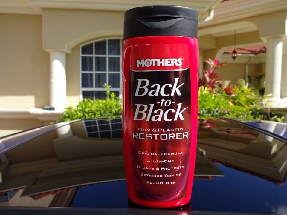 Mothers Back To Black Trim & Plastic Restorer Test/Review 