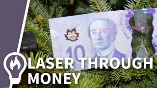 Plastic Banknotes and lasers