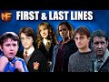 The First & Last Lines of 60 Harry Potter Characters