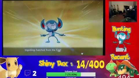 2 shinies, but HOW MANY EGGS DID THAT TAKE??? - shiny chewtle and shiny impidimp