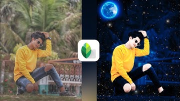 Snapseed Dark And Moon effect Photo editing Tutorial Face White Background Colour Change Editing