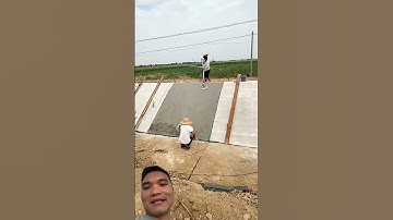 Máy Đầm Thước Làm Kênh Mương Cống Rãnh #construction