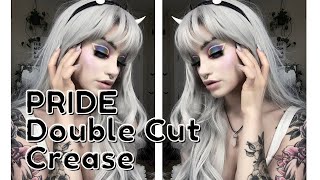 ✨ PRIDE DOUBLE CUT CREASE TUTORIAL ✨