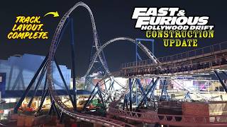 Universal Orlando Resort Fast & Furious: Hollywood Drift Roller Coaster Construction Update 8.2.26