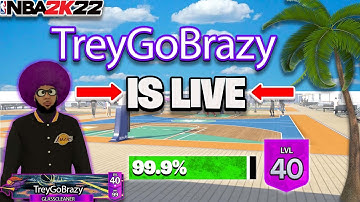 UNLOCKING NBA MASCOTS + HITTING LEVEL 40 LIVE (FULL STREAM) -SEASON 7 BEST BUILD+ BEST JUMPSHOT 2K22