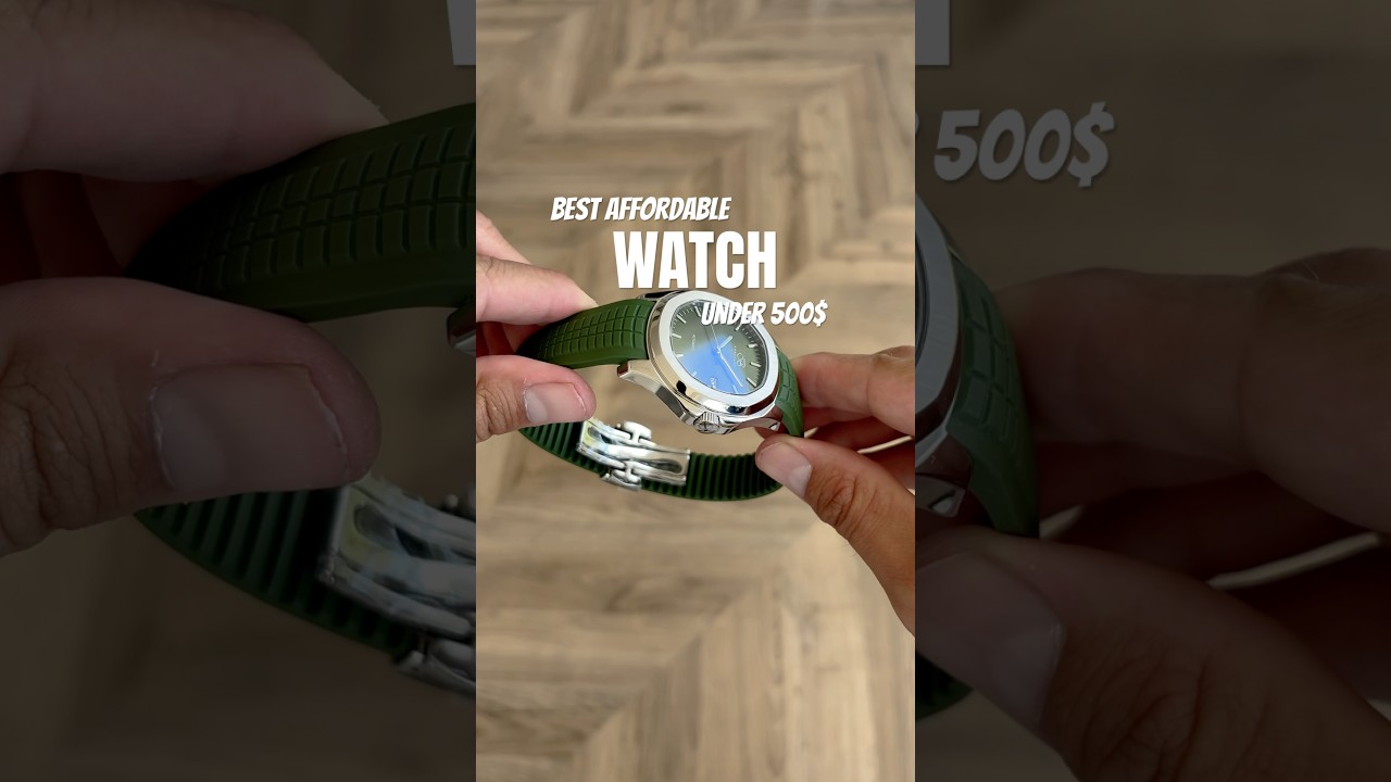 Best Affordable Watch under $500 | Seiko movement, inspired by Patek Philippe. Meet “Borgvardt 1970”