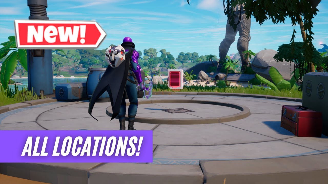 Collect OMNI CHIPS at Launchpad - Omni Sword Quests - Chapter 3 - Season 2