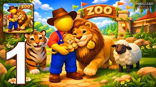 Zoo Keeper Idle - Gameplay Walkthrough Part 1 - Build Merge And Grow Animals (iOS, Android) screenshot 1