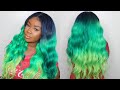 #DIY Unicorn/Mermaid Hair Color with 613 Blonde Hair | Easy Water Color Method |Westkiss