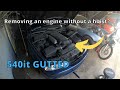 E39 Touring Rear Subframe Drop and 540it Engine Removal: E39 M5 Wagon Build Part 11