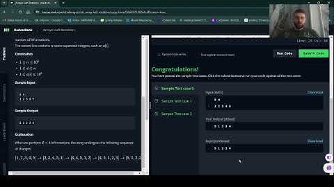 #26 Java HackerRank | Solution Of Arrays Left Rotation Problem