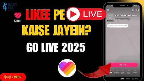 How to Go Live on Likee (2025) | Step-by-Step in Urdu | Likee Live Kaise Karein