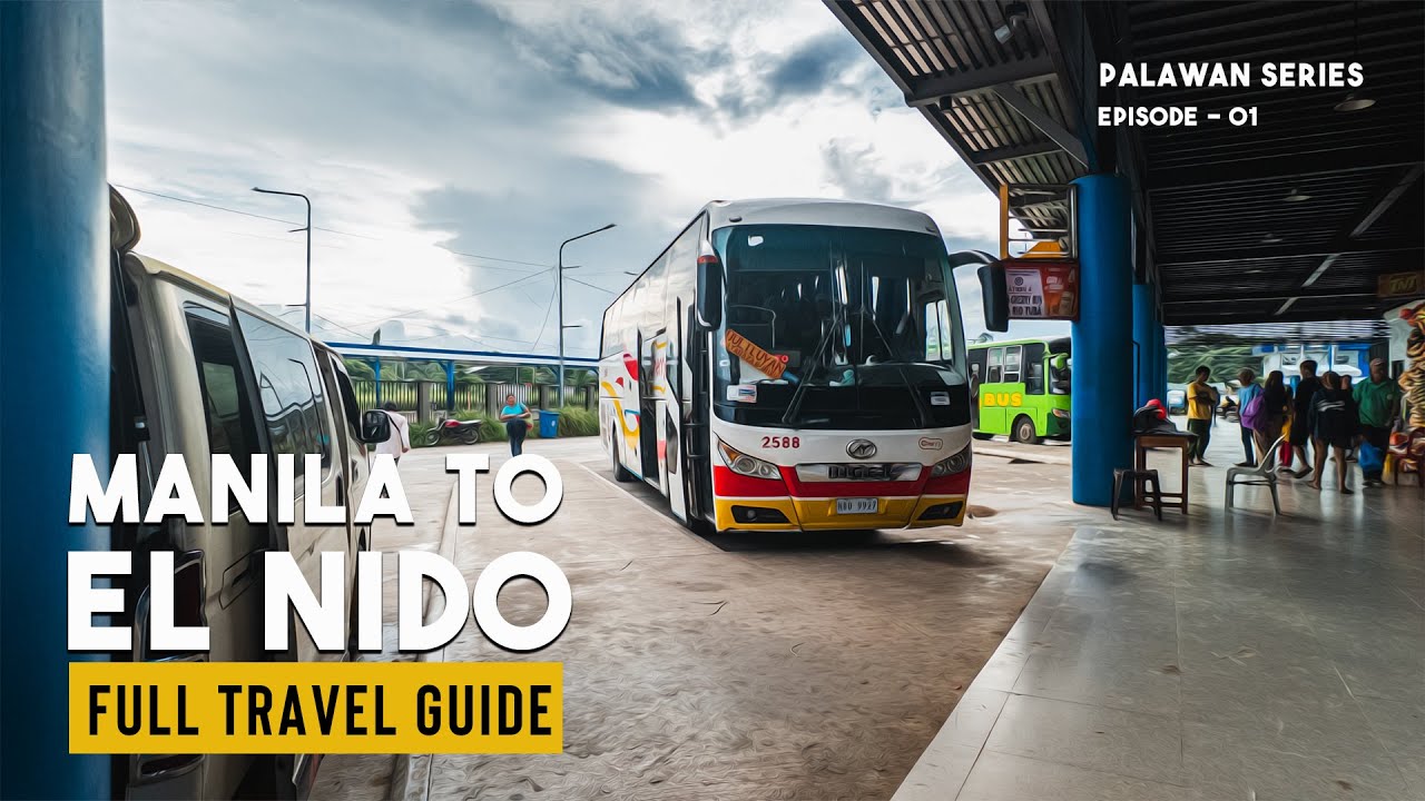 Manila to El Nido Travel Vlog | Real Time Journey + Travel Tips | Palawan Series | Ep 01