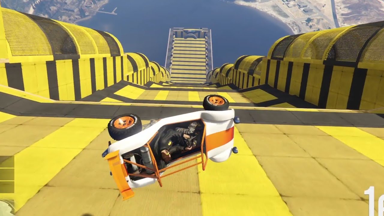 GTA New Activity - {BD} Mega Ramp (1) - Community Race, Run chill / PS5. A la cool