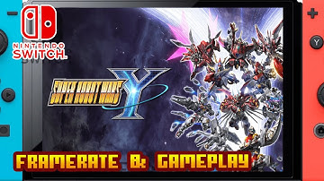 SUPER ROBOT WARS Y - (Nintendo Switch) - Framerate & Demo Gameplay - 4K