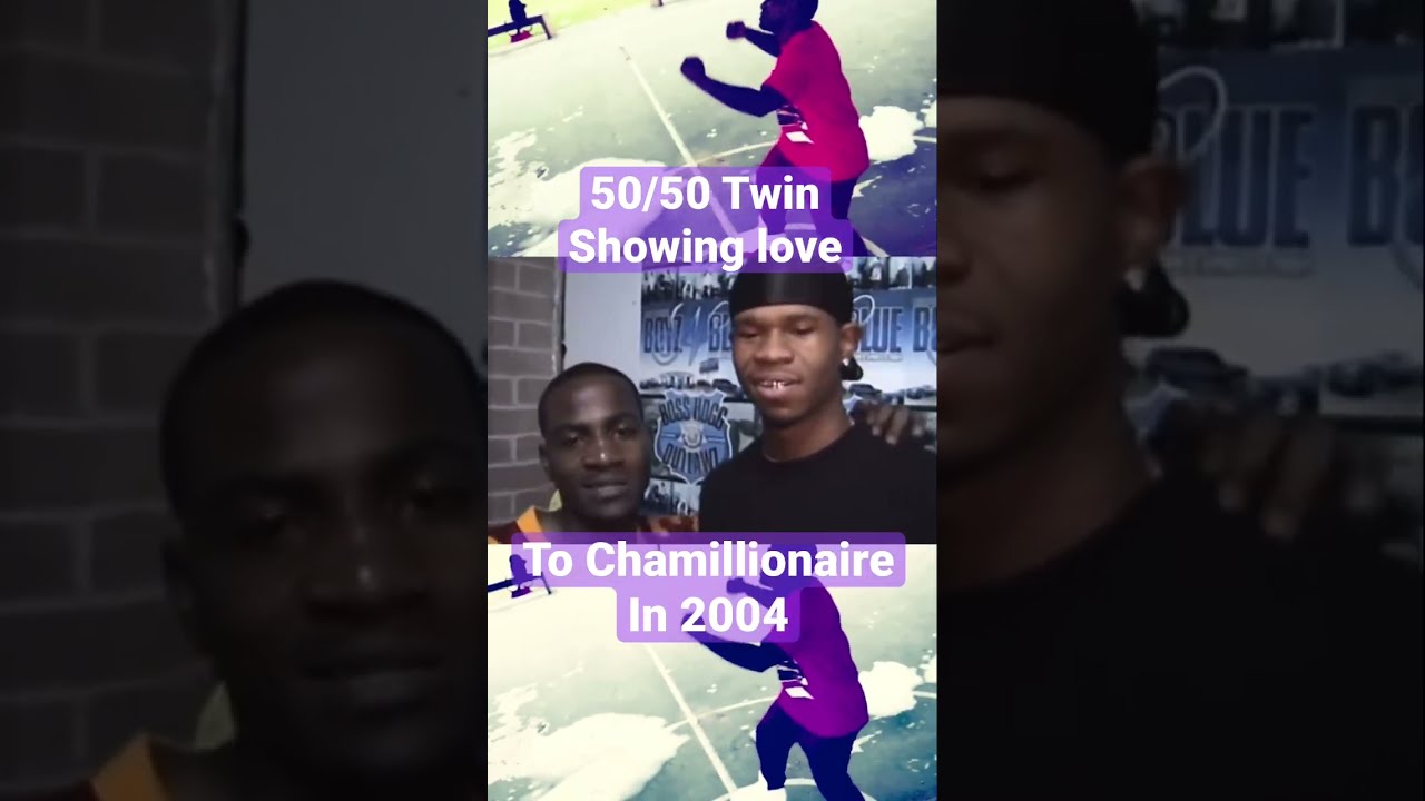 50 Twin Showing Love To Chamillionaire In 2004