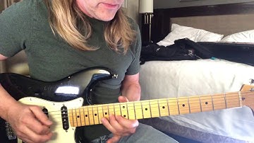 Eric Clapton "Crossroads" first solo cover by Angus Clark (Trans-Siberian Orchestra)