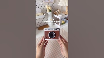 my new instax mini evo unboxing 🧸 #instax #fujifilm #camera