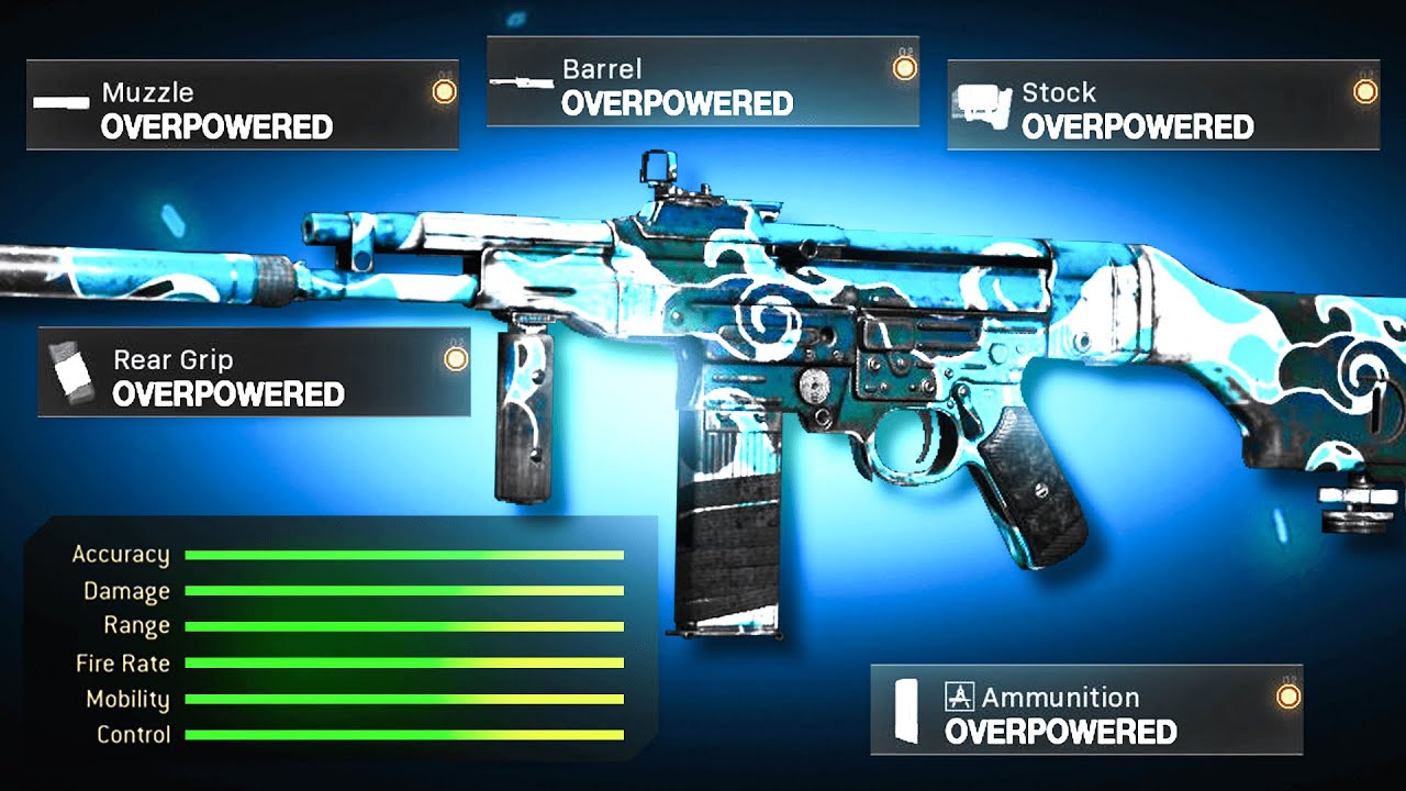 The NEW BROKEN STG Class Setup is INSANE!🔥 (Best STG Class Setup Warzone)