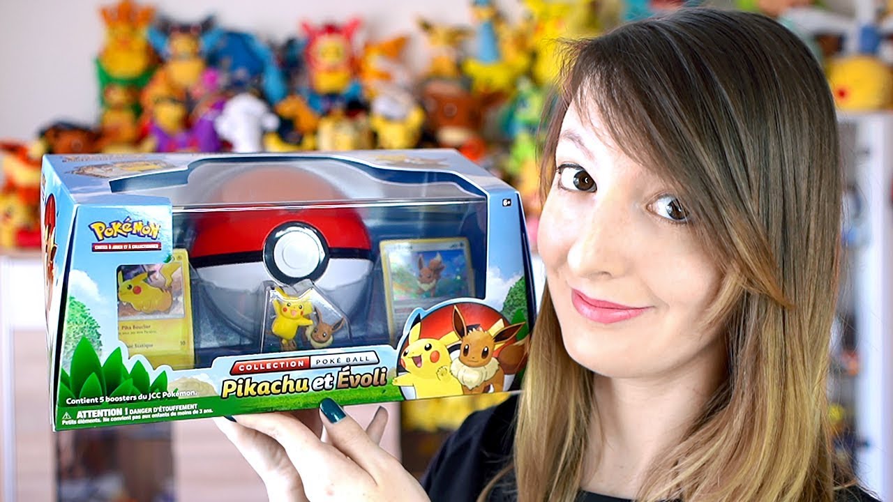 Pack Duel Attaque Poké ball avec Pikachu et Vipelierre