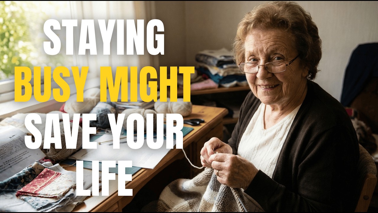 I'm 90… Why Staying Busy Might Save Your Life