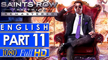 Saints Row The Third Remastered Gameplay Walkthrough Part 11 🎮 NO COMMENTARY