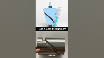Cone Cam Mechanism #mechanism  #engineering  #mechanical