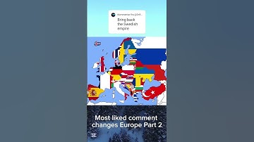 Most liked comment changes Europe Part 2 #europe #shorts #mapping