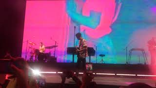 LANY Performing Pink Skies Live at Smart Araneta Coliseum in Manila (April 5, 2018)