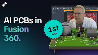 1st Ever: AI Designs a Complete PCB in Fusion 360