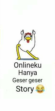 Story WA (onlineku hanya gese geser Story) #6