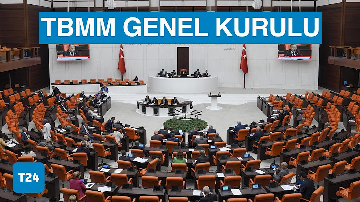 #CANLI | TBMM Genel Kurulu