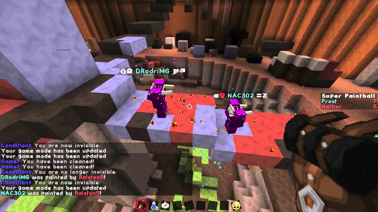 Minecraft | SUPER MEGA AWESOMENESS PAINTBALL ★ | EP. 1 - YouTube