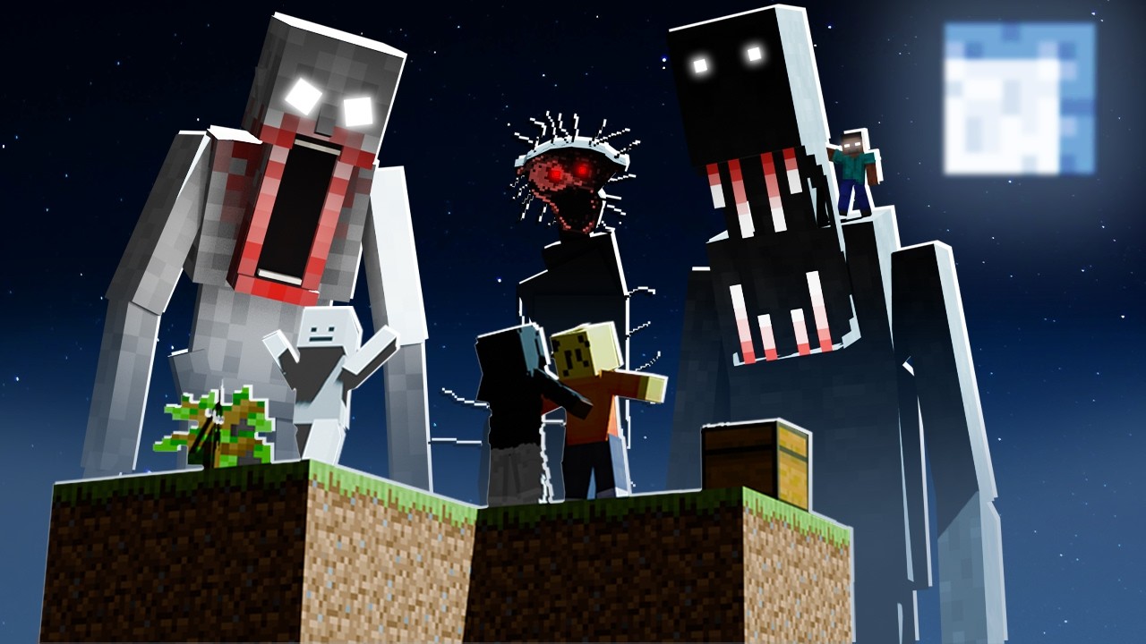 We Survived Every Horror Mod in Minecraft!