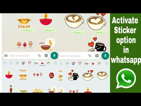 [hindi]how-to-send-diwali-sticker-in-whatsapp||activate-sticker-in-whatsapp