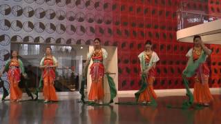NYCCC Chinese New Year 2017 @ Queens Museum - Dun Huang Long Sleeve Dance